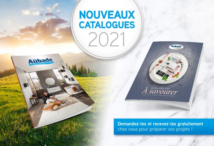 Découvrez les nouveaux catalogues Espace Aubade et Aubade Création chez Maillard